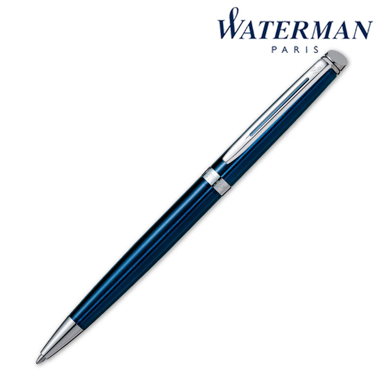＼ 記念品 ギフト　ブランド筆記具 / 【WATERMAN ウォーターマン ギフト包装 レーザー名入れ対応・メトロポリタン　エッセンシャル　メタリックブルーCT　BP】 ” 学校・高校・大学・専門学校の卒業記念品や周年記念品に ”