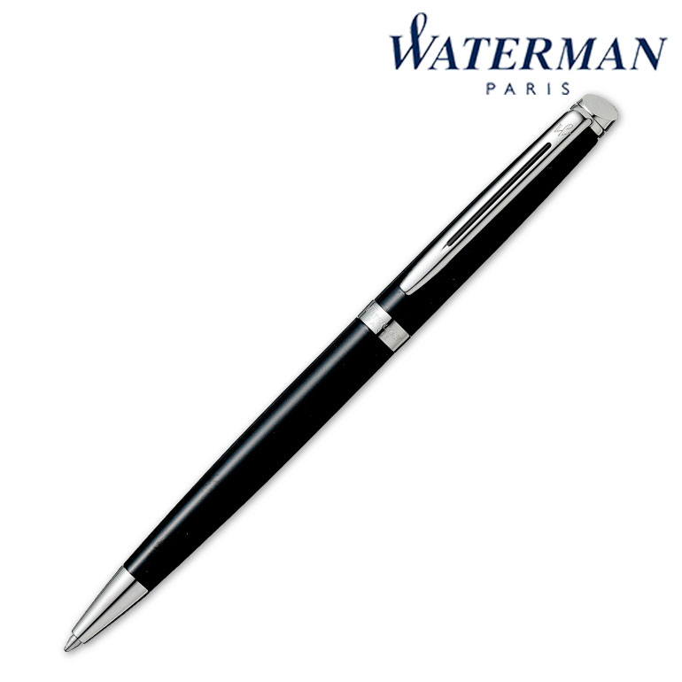 ＼ 福利厚生 周年 卒業 記念品　ブランド筆記具 / 【WATERMAN ウォーターマン ギフト包装 レーザー名入れ対応・メトロポリタン　エッセンシャル　ブラックCT　BP】 ” 学生向け・中学生・高校生・大学生等に ”