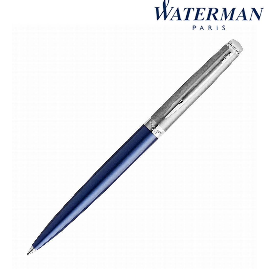 ＼ 福利厚生 周年 卒業 記念品　ブランド筆記具 / 【WATERMAN ウォーターマン ギフト包装 レーザー名入れ対応・メトロポリタン エッセンシャル サテンブルー CT BP】 ” 学校・高校・大学・専門学校の卒業記念品や周年記念品に ”