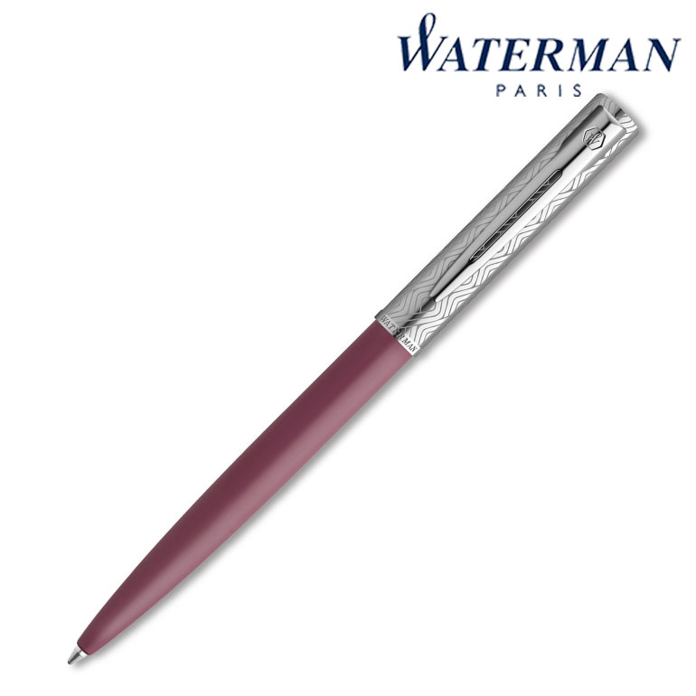 ＼ 名入れ ロゴ入れ オリジナル　ブランド筆記具 / 【WATERMAN ウォーターマン ギフト包装 レーザー名入れ対応・アリュール デラックス　ピンクCT BP】 ” 学校・高校・大学・専門学校の卒業記念品や周年記念品に ”