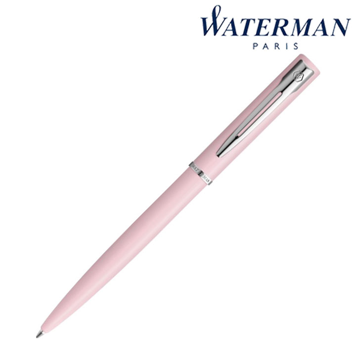 ＼ 福利厚生 周年 卒業 記念品　ブランド筆記具 / 【WATERMAN ウォーターマン ギフト包装 レーザー名入れ対応・アリュール パステルピンク CT BP】 ” 企業や学校、お店の周年・設立・創立・開店にお勧めのノベルティ・記念品に ”