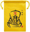【不織布巾着袋 金運巾着袋 七福神】販促 品 安い お正月・干支・福袋