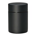 【カラモ 真空ステンレスボトルショート 180ml ブラック】もらって嬉しい 記念品 開店記念 スープマグ・ランチボックス