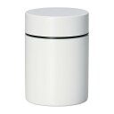 【カラモ 真空ステンレスボトルショート 180ml ホワイト】中学 高校 大学 卒業記念品 卒業 スープマグ・ランチボックス