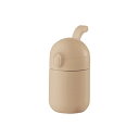 【Maluttoワンタッチサーモステンレスボトル220ml ベージュ】中学 高校 大学 卒業記念品 プリント レジャーボトル ノーブランド保冷・保温