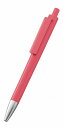 【OBPスクエアクリップボールペン(再生PET) レッド】名入れ オリジナル まとめ買い ノーブランドボールペン