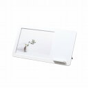 【ワイヤレス充電付フォトスタンド 5W ホワイト】中学 高校 大学 卒業記念品 短納期 充電器・ケーブル