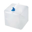 【折りたためるコック付き水タンク15L ※個人宅配送不可】販促 品 防災 持ち出袋単品グッズ