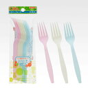 【カラーフォーク10P ※個人宅配送不可】販促 品 卸売り 非常食品・飲料・調理器具