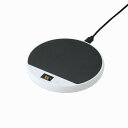 【USBカップウォーマー ラウンド ホワイト】粗品 安価 冬のあったかグッズ
