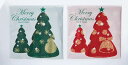 【クリスマス・ジャガードハンドタオル(ツリーパッケージ)】粗品 卸売り クリスマス景品