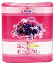 【華のおもてなしロール(華の香り付)4ロール】販促 品 卸売り ティッシュ