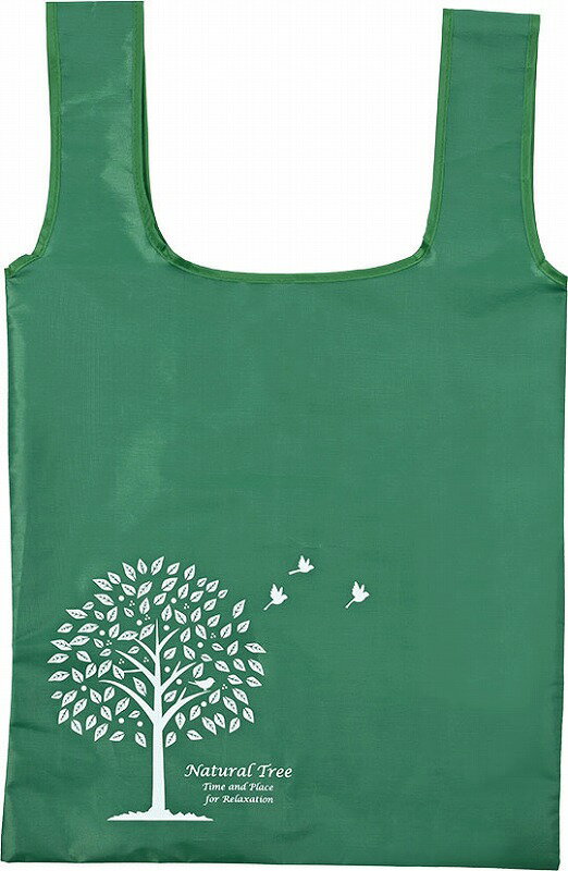 ＼販促品 ノベルティ グッズ 機能付きバッグ/【ナチュラルツリーエコバッグ(PVCポーチ付)】 ” 店舗用・業務用の備品・記念品・販売用グッズなどに”/” 展示会・セミナー来場ノベルティや記念品向けの商品として”