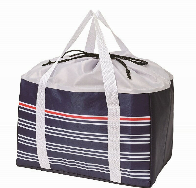 ＼店舗 業務用 物販向け 機能付きバッグ/【保冷保温レジカゴバッグ(ボーダー柄)】 ” ノベルティ、記念品向けにまとめ買い・まとめ売り・卸売り・大量購入のご相談、お見積りは当店を”/” 店舗用・業務用の備品・記念品・販売用グッズなどに”