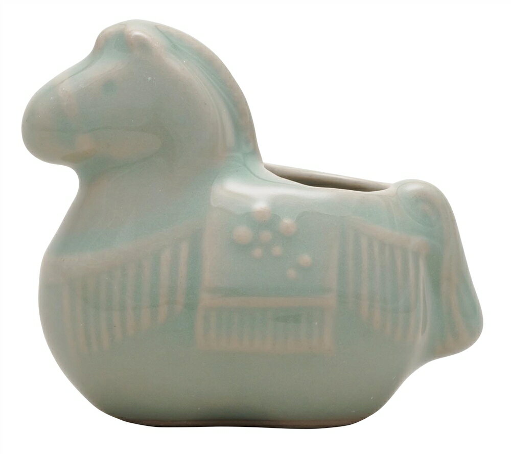 \販促品 ノベルティ グッズ お正月・干支・福袋/【開運干支 午楊枝入れ青】 ” 広告宣伝・集客・認知度アップ向けの低単価・安い粗品・ばらまき配布品など集めまし...