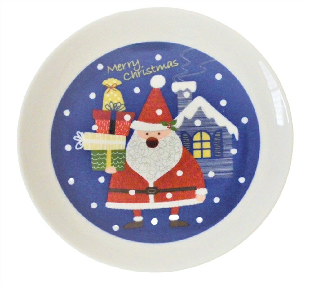 ＼販促品 ノベルティ グッズ クリスマス景品/【クールノエル ケーキ皿1枚】 ” 店舗用・業務用の備品・記念品・販売用グッズなどに”/” 店舗や施設での簡易イベント企画に役立つ、縁日・お祭りセットなどに ”