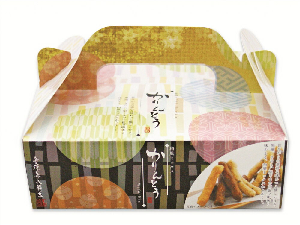 楽天記念品・粗品・ノベルティの専門店＼ 記念品 ギフト　菓子類 / 【ミックスかりんとうBOX】 ” エクセルリストで個別配送 。企業、法人向けのお中元・お歳暮に”