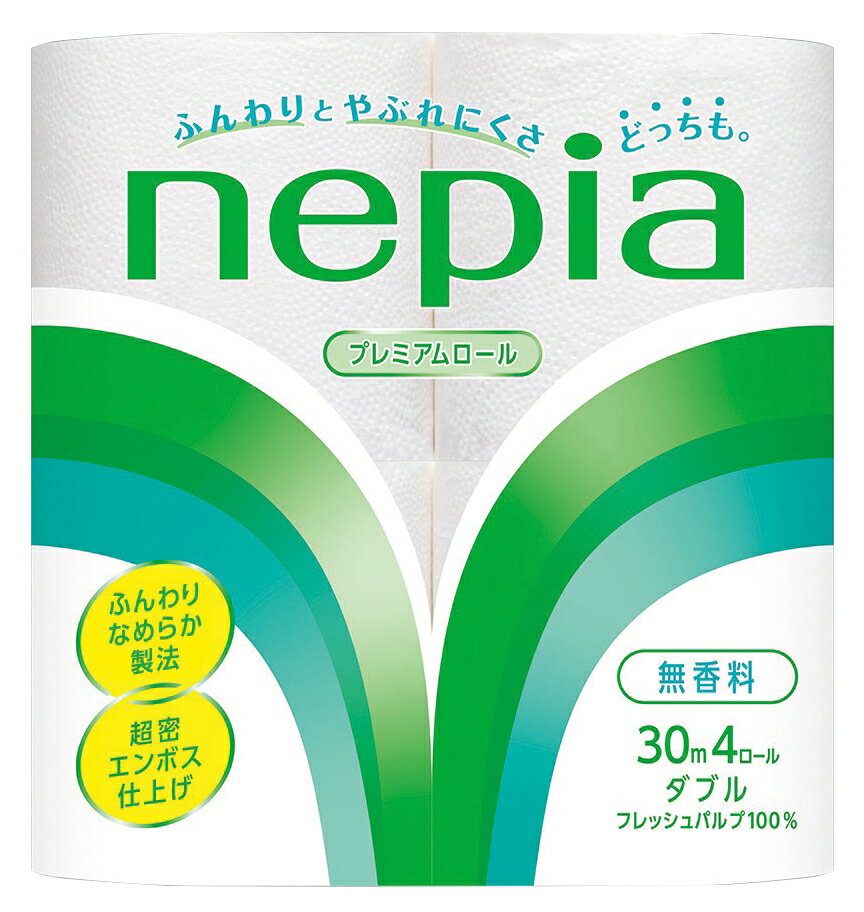 ＼イベント 縁日 催物 抽選会 ティッシュ/【ネピア プレミアムソフトトイレット4ロールダブル(30m)】 ” 店舗用・業務用の備品・記念品・販売用グッズなどに”/” 展示会・セミナー来場ノベルティや記念品向けの商品として”