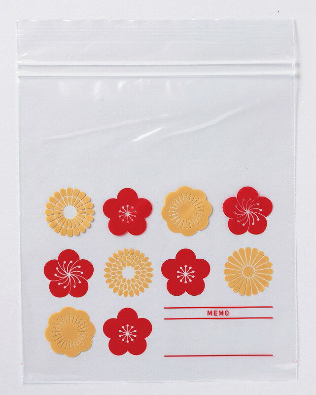 \販促品 ノベルティ グッズ お正月・干支・福袋/【笑門来福/フリーザーバッグ8枚セット】 ”特売・売り出し・イベント・抽選会向けのツールやキットなどに ”/”...