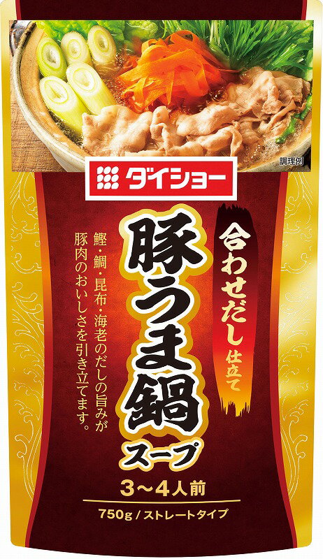 ＼販促品 ノベルティ グッズ 食品/【ダイショー/鍋スープ 豚うま鍋スープ】 ” 家族・ファミリー層に人気の商品を集めました。 ”/” エクセルリストで個別配送 。企業、法人向けのお中元・お歳暮に”
