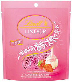楽天記念品・粗品・ノベルティの専門店＼ 記念品 ギフト　菓子類 / 【リンツ リンドール3個入 ストロベリー】 ” 家族・ファミリー層に人気の商品を集めました。 ”