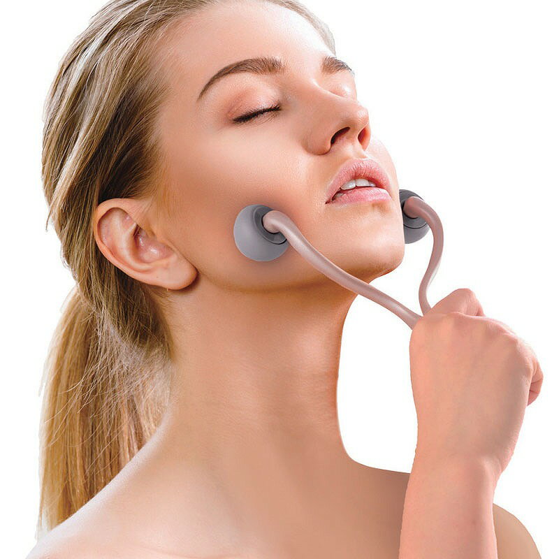 ＼ 販促ノベルティ・記念品・イベントに! 美容・エステ・アロマ / 【フェイシャルビューティローラー】 ” 展示会・セミナー来場ノベルティや記念品向けの商品として”