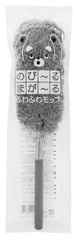 ＼ 販促品 ノベルティ グッズ　掃除・洗濯 / 【のびるまがるふわふわモップ】 ” 女...