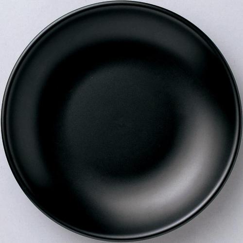 【20個〜 注文可】 ＼ 名入れ向け 陶器 / 【【名入れ専用】 美濃焼 22cm深皿 黒マット_アジアン ※別途見積】 ” 店舗用・業務用の備品・記念品・販売用グッズなどに”