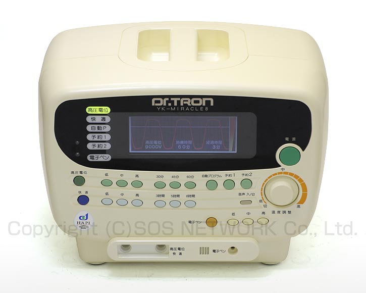 電位治療器　ドクタートロン　YK-ミラクル8　【中古】（Z）7年保証-z-08　※本体日焼けあり※