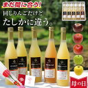 ジュース まだ間に合う 母の日 信州産 果汁100％ りんごジュース ギフト 5本 花セット ジュース りんご5品種の飲み比べ プレゼント あす楽 | 全て国産原料のみ 果物 リンゴジュース ふじ 王林 シナノゴールド 秋映 シナノスイート 同じだけど違う 内祝 出産祝い 出産内祝い 2024