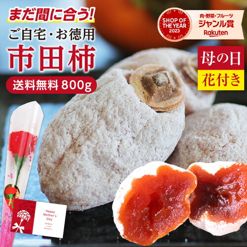 送料無料！徳用 市田柿 800g 市田柿 干し柿 ドライフルーツ 長野県産 ...