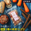 【送料無料】乾燥野菜 国産 私の楽ベジ 根菜ミックス 100g 3種の国産野菜 乾燥にんじん 乾燥ご ...