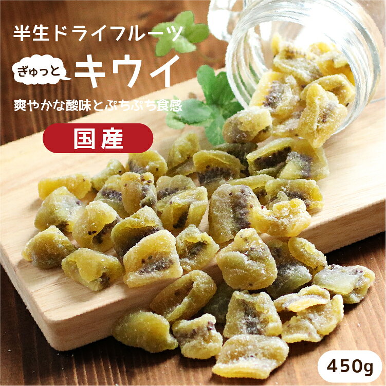 【送料無料 国産】ドライフルーツ キウイフルーツ 450g | グミのような食感 ドライキウイ ドライ キウイ 大容量 お徳…