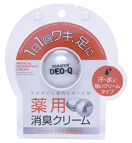 【あす楽】【メーカー直販】スクラッチ デオキュー 10g deoq 素数株式会社 20P01Oct16【ワキ　体臭　汗臭　脇　ボディケア　ヘルスケア】