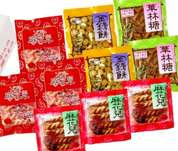 【長崎中華街 蘇州林】長崎唐菓子10袋セット