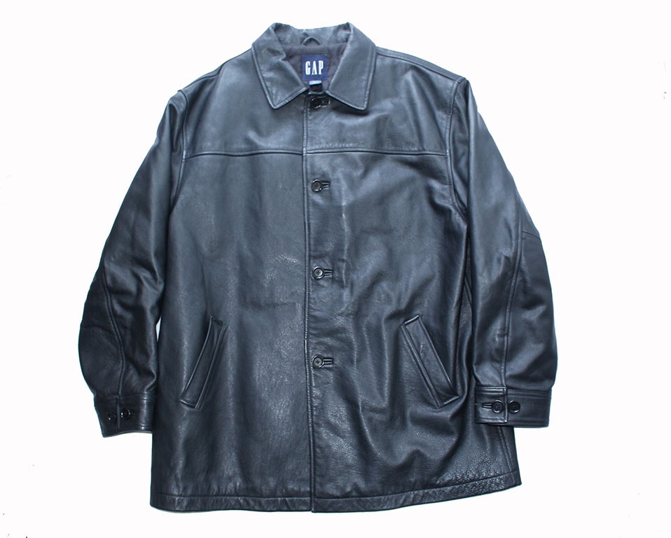 OLD GAP LEATHER JACKET SIZE XL ギャップ レザージャケット