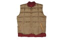 EDDIE BAUER REVERSIBLE DOWN VEST SIZE M