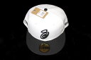 STUSSY CURLY S NEW ERA WHITE/BLACK 7 5/8