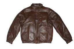 エディー・バウアー アウター（メンズ） 80’S 90’S EDDIE BAUER LEATHER DOWN JACKET