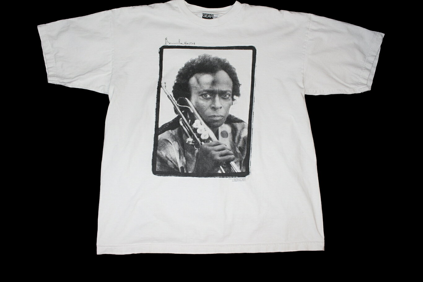 90’S MILES DAVIS TEE SIZE XL MADE IN USA マイルスデイビス Tシャツ