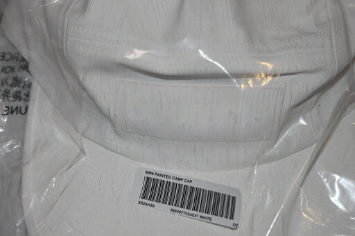 SUPREME MM6 MAISON MARGIELA PAINTED CAMP CAP WHITE SUPREME MM6 MAISON MARGIELA PAINTED CAMP CAP WHITE