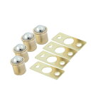 ボールキャッチ 家庭用 家具 引き出し 戸棚 キャビネット クローゼット ドア 10mmダイヤメーター 4セット
