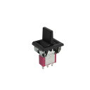 トグルスイッチ メタル プラスチック製 3ポジション SPDT連絡 モーメンタリ ロッカータイプ AC 250V/3A 125V/5A