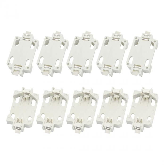 電池ボタン電池ボックス プラスチック製 CR2032 SMD SMTタイプ 10個入り