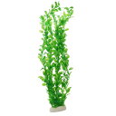 人工水草 水槽の装飾 ジャルダンプラスチック植物 長さ50.8cm グリーン セラミック