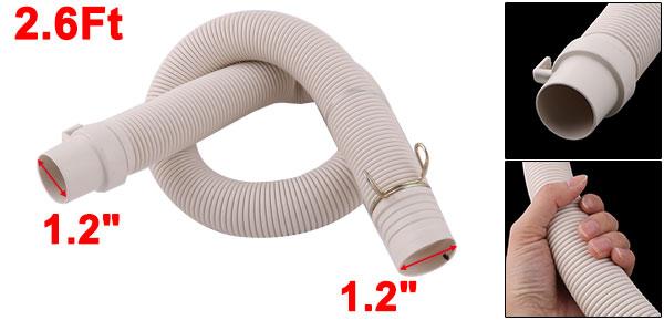 洗濯機排水ホース 延長 排水管 延長ホース 洗濯機専用 交換用 延長ホースキット PVC ワッシャー 廃水 パイプ コネクタ 洗濯機 排水ホース 80cm