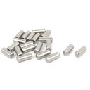 ノックピン 304ステンレス鋼 4mmx10mm 平行ピン シルバートーン 20個入り