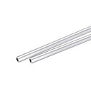 6063アルミ製チューブ 丸いチューブ パイプ 外径3 mm 内径2 mm 長さ250 mm 2本入