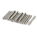 ダブルエンドボルト スタッド付き 304ステンレススチール M8 x 60mm シルバートーン 20個入り(4)