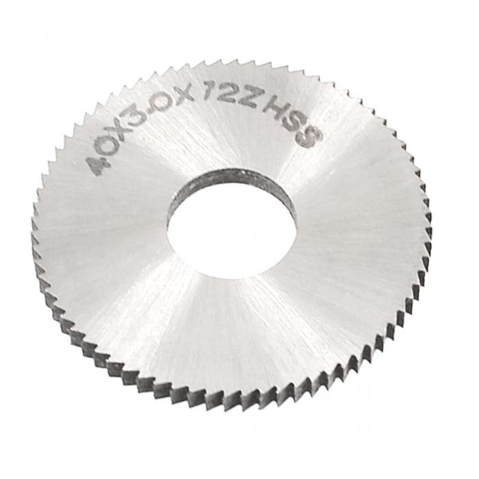 チップソー 丸ノコ 丸ノコ替刃 切断用品 交換用刃 40mm x 3mm x 13mm シルバー